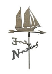 Sailing Schooner Ship Weathervane (G)