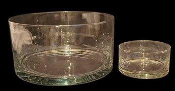 Pier 1 Imports Glass Chip And Dip Bowl