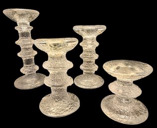 4 Littala Festivo Candleholders