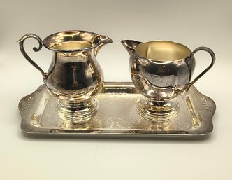 Silver Plate Vintage Tea Set