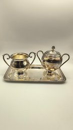 Sheffield Silver Plate Tea Set