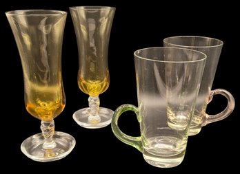 Cocktail Mugs And Glasses (4)