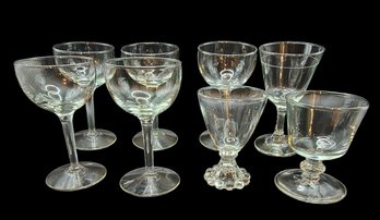 8 Sherry Glasses