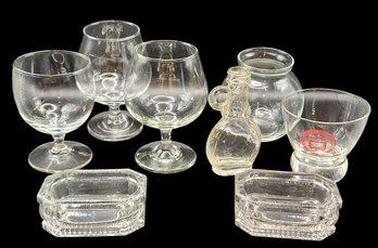 8 Pieces Of Glassware