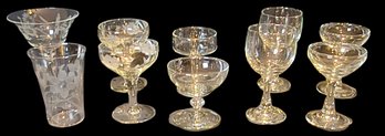 10 Pieces Of Stemware