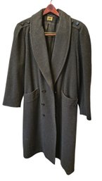 Vintage Wool Coat By Central Park International Size 14