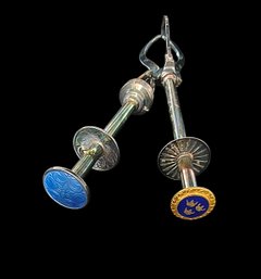 Askel Holmsen Norway Silver Plate And Sweden Antique Olive, Sugar, Tongs