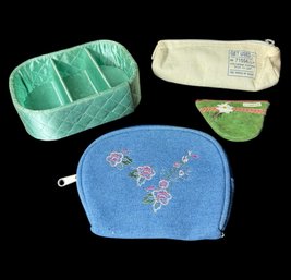 Small Zippered Bags & Storage Organizer