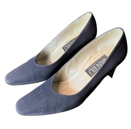 Vaneli Italian Genuine Leather Ladies Dress Shoes Size 7N