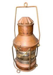 Nautical Copper Maritime Oil Lantern (BO)