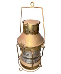 Nautical Brass Maritime Oil Lantern (BO)