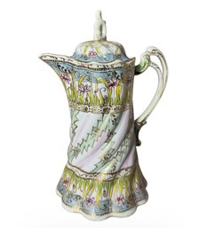 Japanese Gilded Floral Teapot (LR)