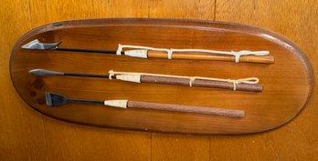 Small Whaling Tool Display Mount (BLR)
