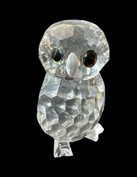 Swarovski Crystal Owl Figurine