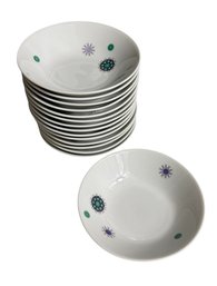 MCM Rosenthal Germany Continental Planet Small Bowls 15pc (K)