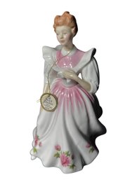 Royal Doulton November English Bone China Figurine