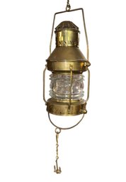 Nautical Hanging Brass Ships Lantern (BDR)