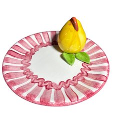 Italian Pear Plate
