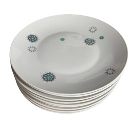 MCM Rosenthal Germany Continental Planet Appetizer Plates 9pc (K)