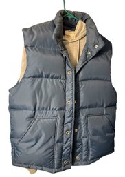Sherpa By Himalaya Mens Puffer Vest Size Large (C1)