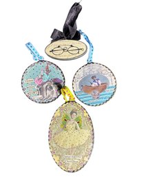 Clare Jordan Handmade Ornament 4pc