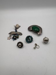 Sterling Single Earrings.