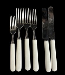 Ginko Helmick 18/10 Stainless Fork & Knives 6pc