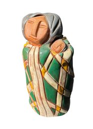 Keena Signed Native American Figurine