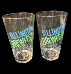 Killington Brewfest Beer Glass Pair