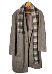 Roberts Of Selkirk Scottish Woven Mens Coat (C1)