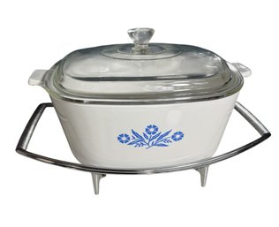 Corningware Blue Cornflower Casserole Dish (K)