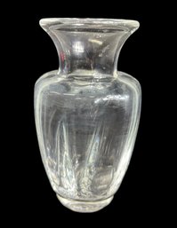 Simon Pearce Handblown Clear Glass Vase