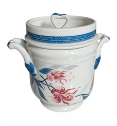 Elizabeth Arden Double Handled Lidded Teacup (K)