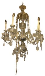 Large Hanging Crystal Chandelier (BS)