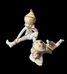 MCM White Gilded Pixies 2pc