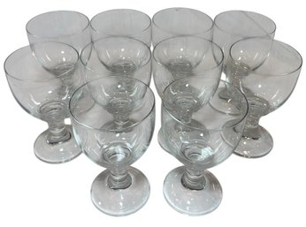 Glass Water Goblet 10pc (B)