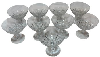 Champagne Coupe Glasses 9pc (B)