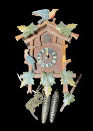 Old German Traditional Wooden Cuckoo Clock
