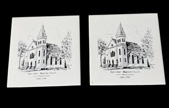 Saint Jean Baptiste Church Lynn Massachusetts Ceramic Tiles
