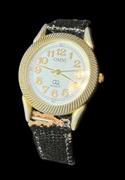 Omni Quartz Dial Ladies Wrist Watch