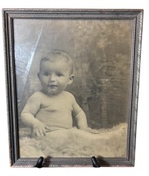 Antique Framed Baby Photography