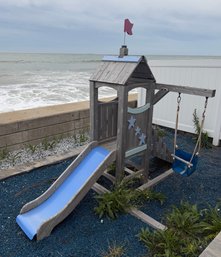 CedarWorks Outdoor Nautical Slide Play Set (Y)