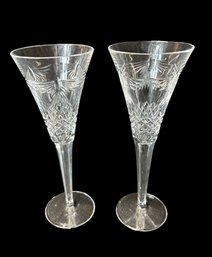 Waterford Millennium Collection Peace Dove Champagne Flute 2pc