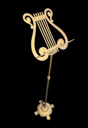 Brass Lyre Sheet Music Stand (B)