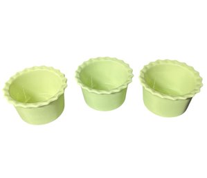 Chantal Lime Green Stoneware Ramekin 3pc