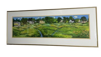 Goldthwait Reservation Original Signed & Framed Pastel (LR)