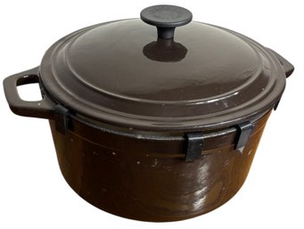 Martha Stewart Enamel Cast Iron Round Casserole Dish (br2)