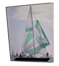 Sailing Ship Framed Photography Wall Art (LR)