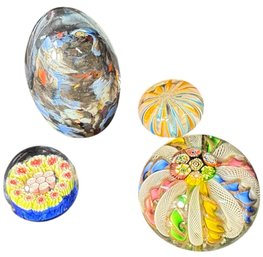 Decorative Paper Weights 4pc