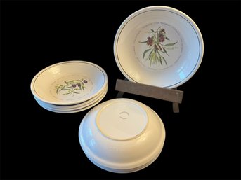 William-Sonoma Botanical Pasta Bowls (set 8) (DR)